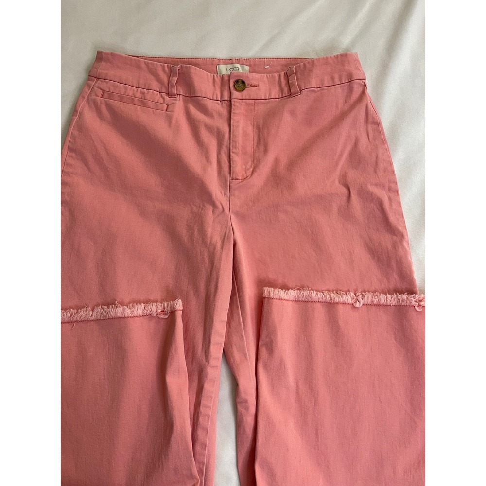 Wide Leg Pink Women's Pants - Picture 4 of 11